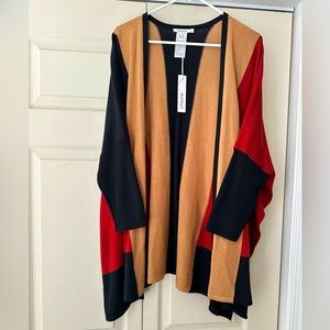 Chico’s Colorblock Sweater Ruana